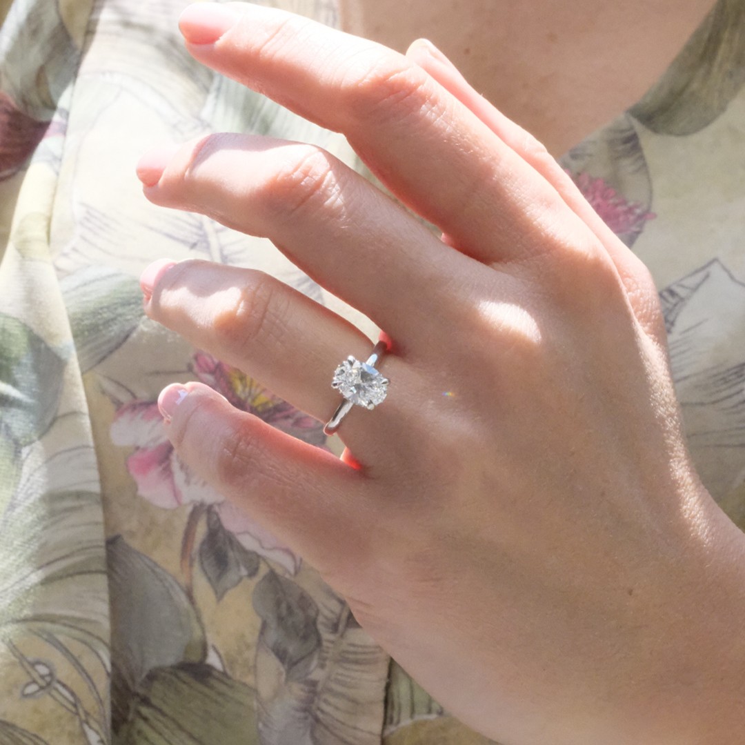 2.00 Karat Lab Grown Helios Tektaş Pırlanta Yüzük - DVS Diamonds (1)